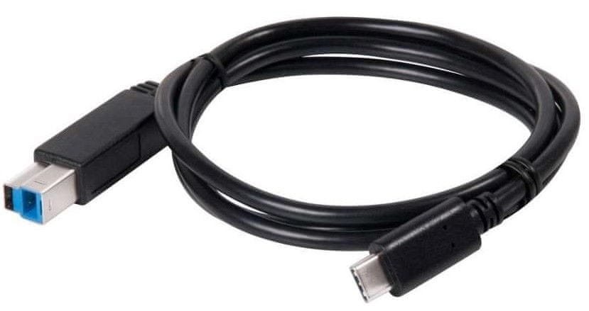 Club 3D Kábel USB 3.1 typ C Gen2 na USB typ B (M/M), 1m CAC-1524 - rozbalené